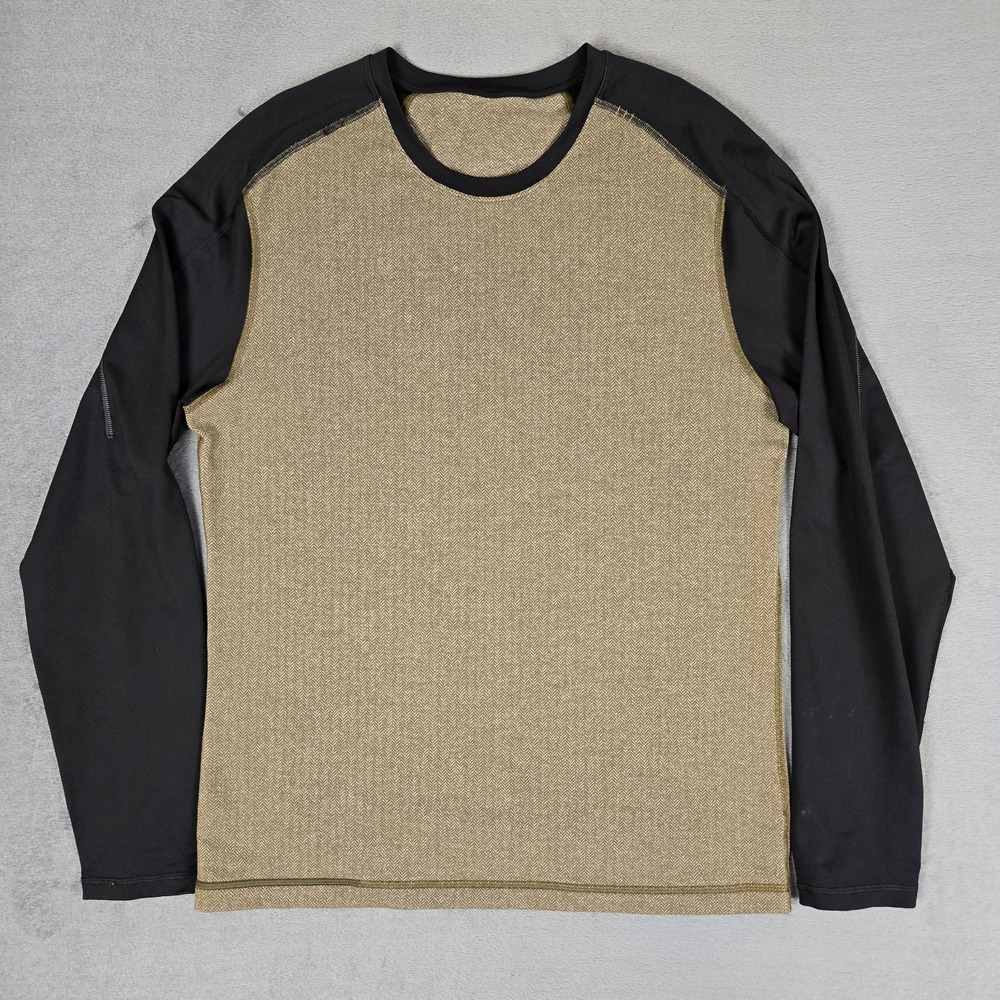 Lululemon Lululemon Surge Warm Crew Shirt Mens Medium Athleisure Gym Performance